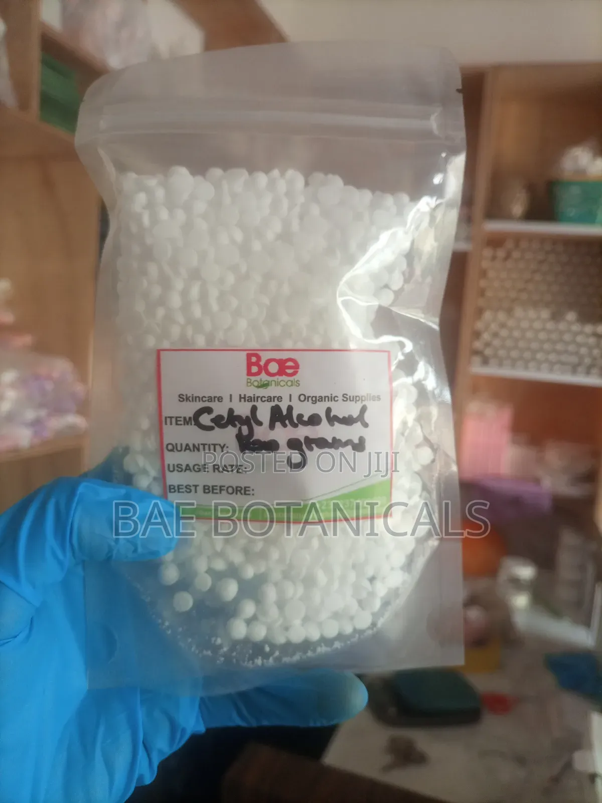 E Wax, Stearic Acid, Cetyl Alcohol