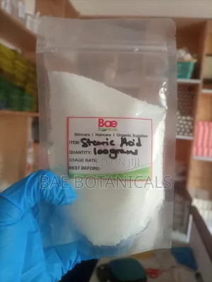 E Wax, Stearic Acid, Cetyl Alcohol