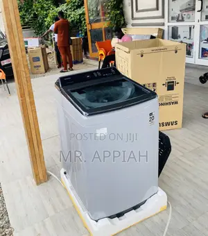 Elegantly Designed Samsung 16kg Top Load Washing Machine.