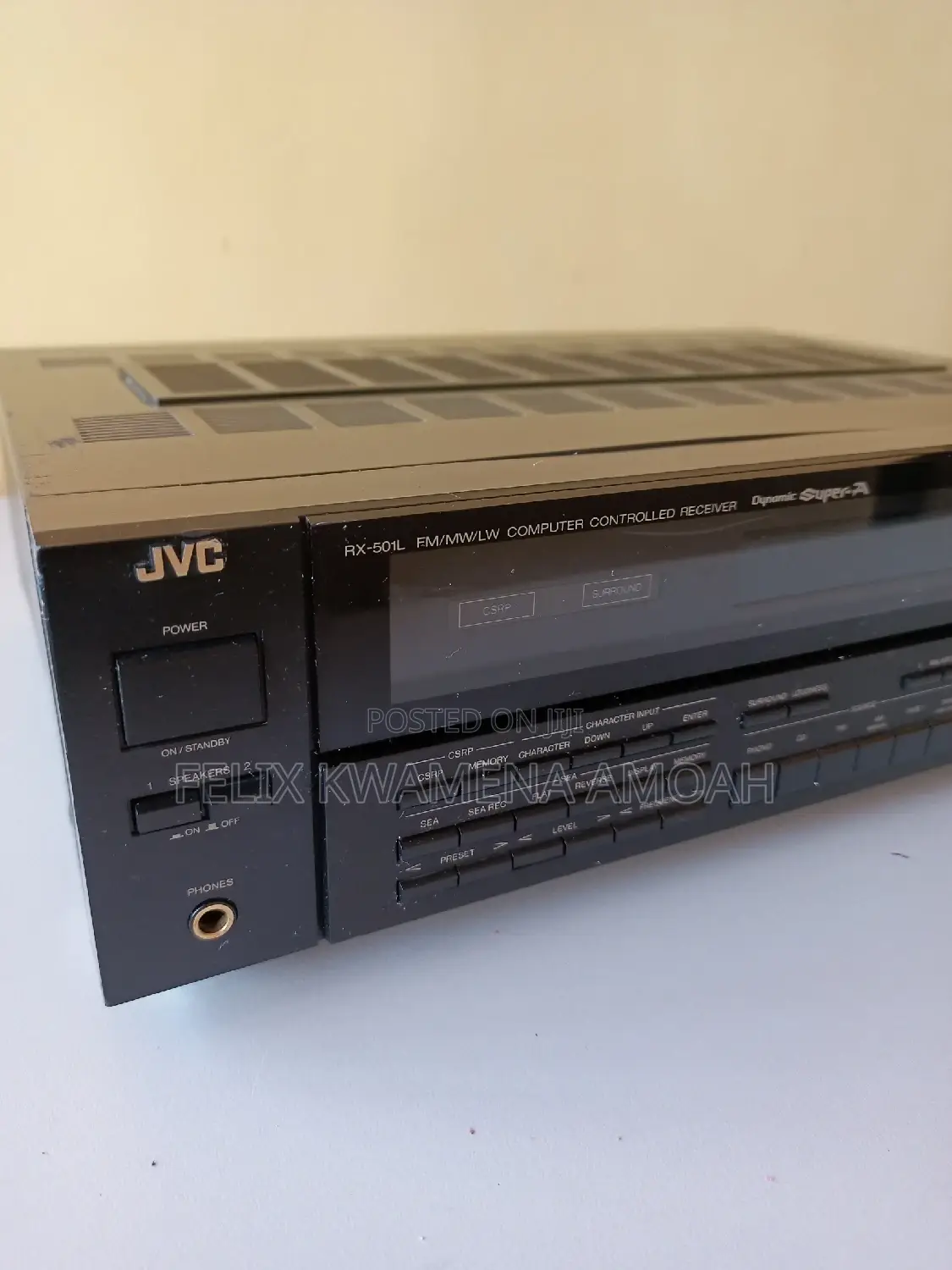 JVC Rx-501 Tuner Amplifier Stereo Receiver