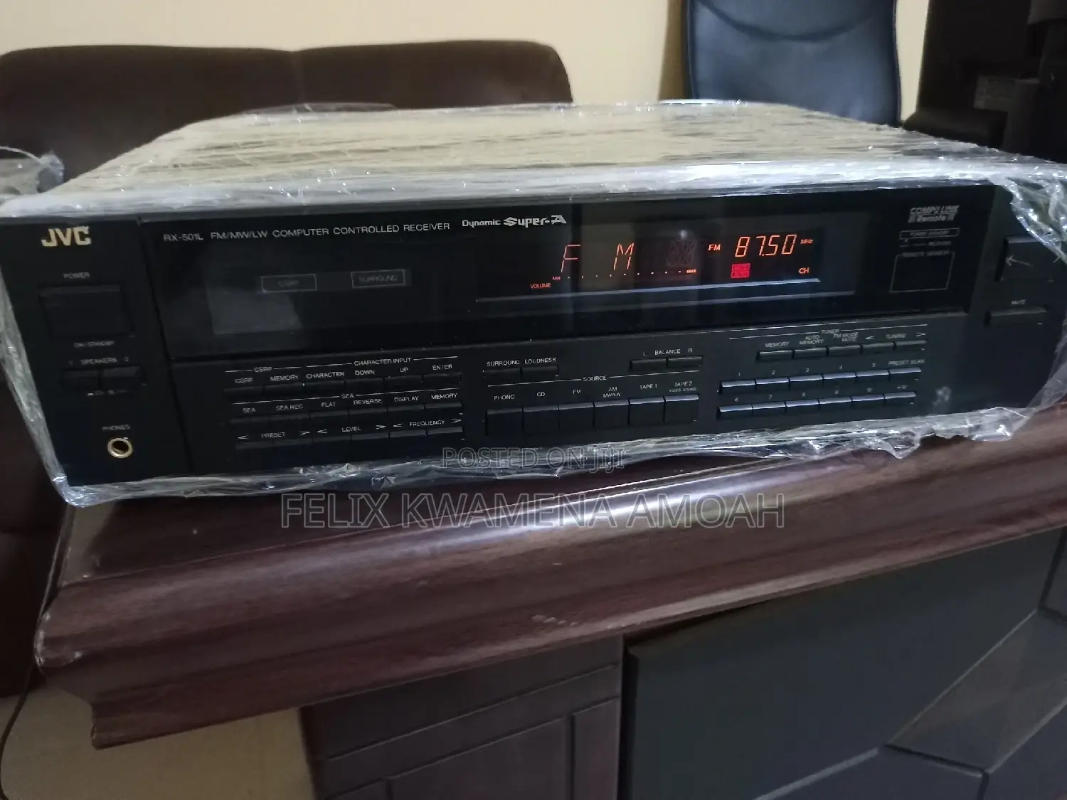 JVC Rx-501 Tuner Amplifier Stereo Receiver
