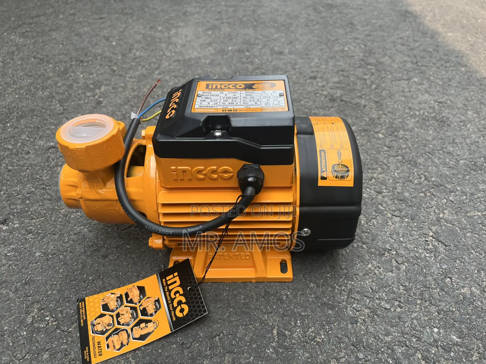 0.5hp Peripheral Pump - Vpm3708