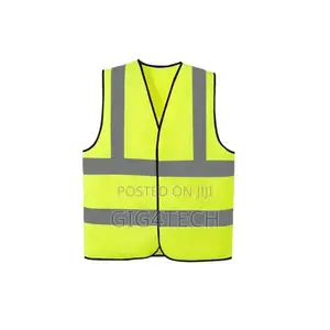 Green And Orange Reflector Vest Or Shirt