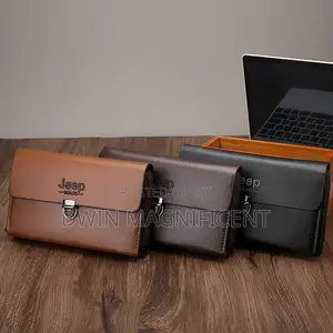 Jeep Buluo Men Wallets Large Capacity Clutch Bag