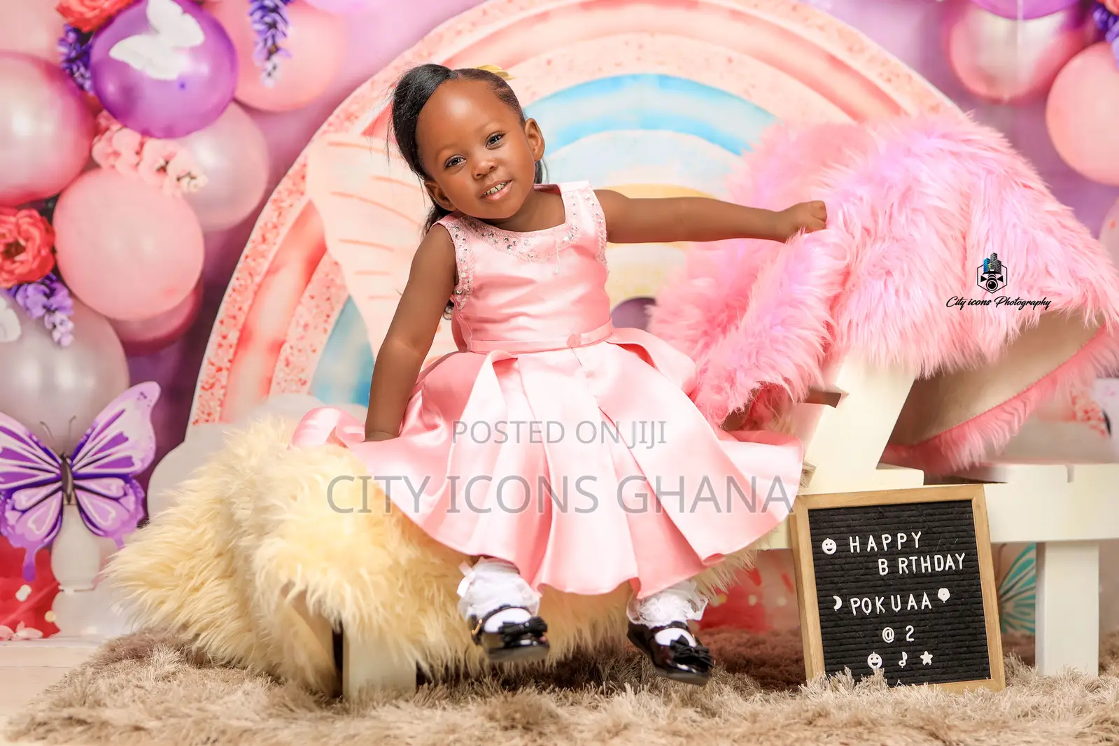 Kids Birthday Photoshoot in Kumasi