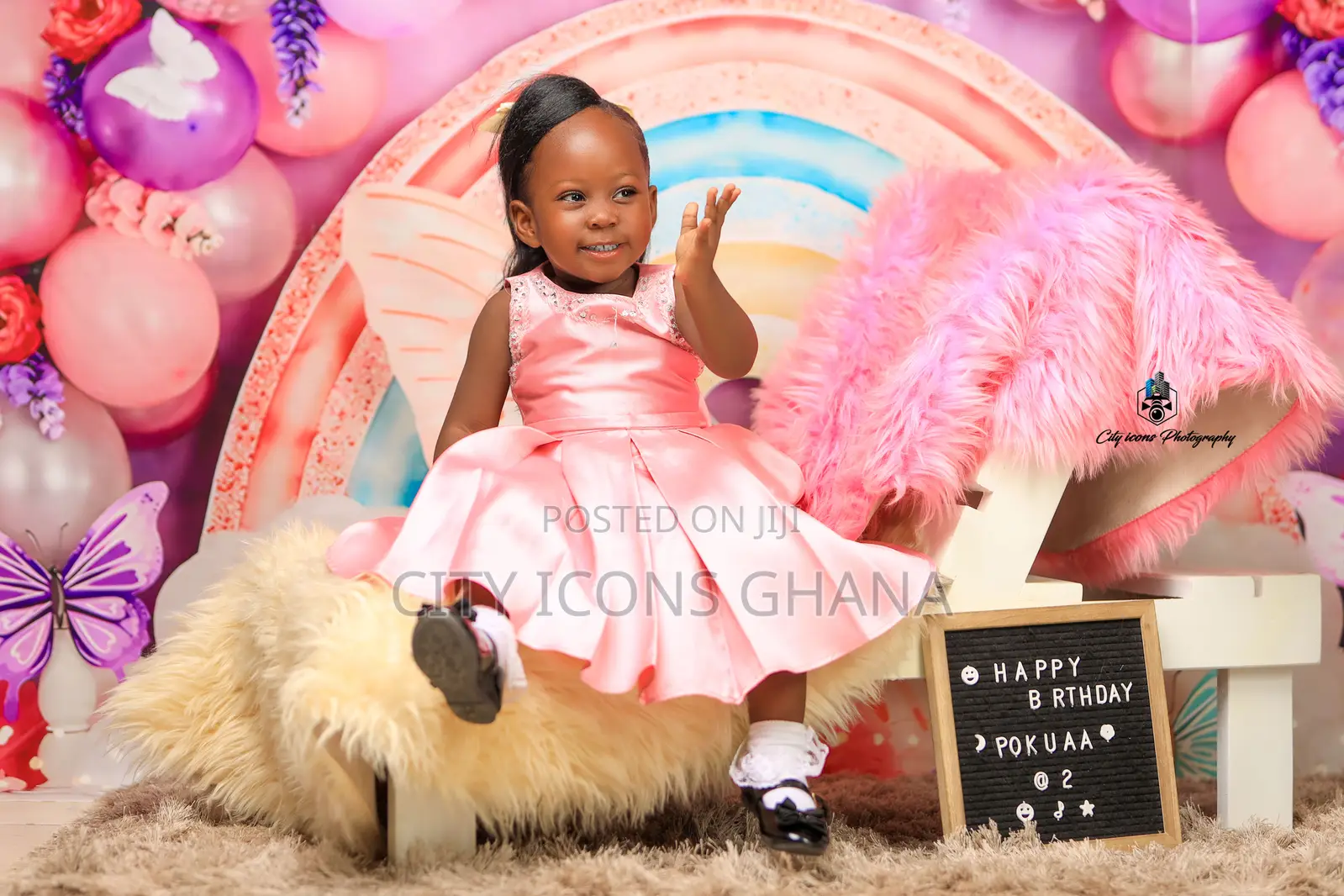 Kids Birthday Photoshoot in Kumasi
