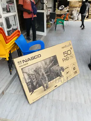 Unique Nasco 50 Inch FHD Satellite Electric Television.