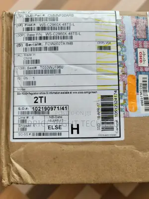 Brand New Sealed Cisco Ws-C2960x-48ts-L + 4 X Gigabit SFP