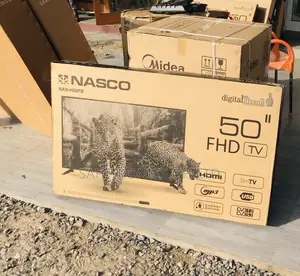 Sealed Authentic (Black) 50 Inch Digital Nasco Led Tv