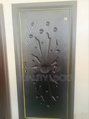 Regeng Quality Single Black Door