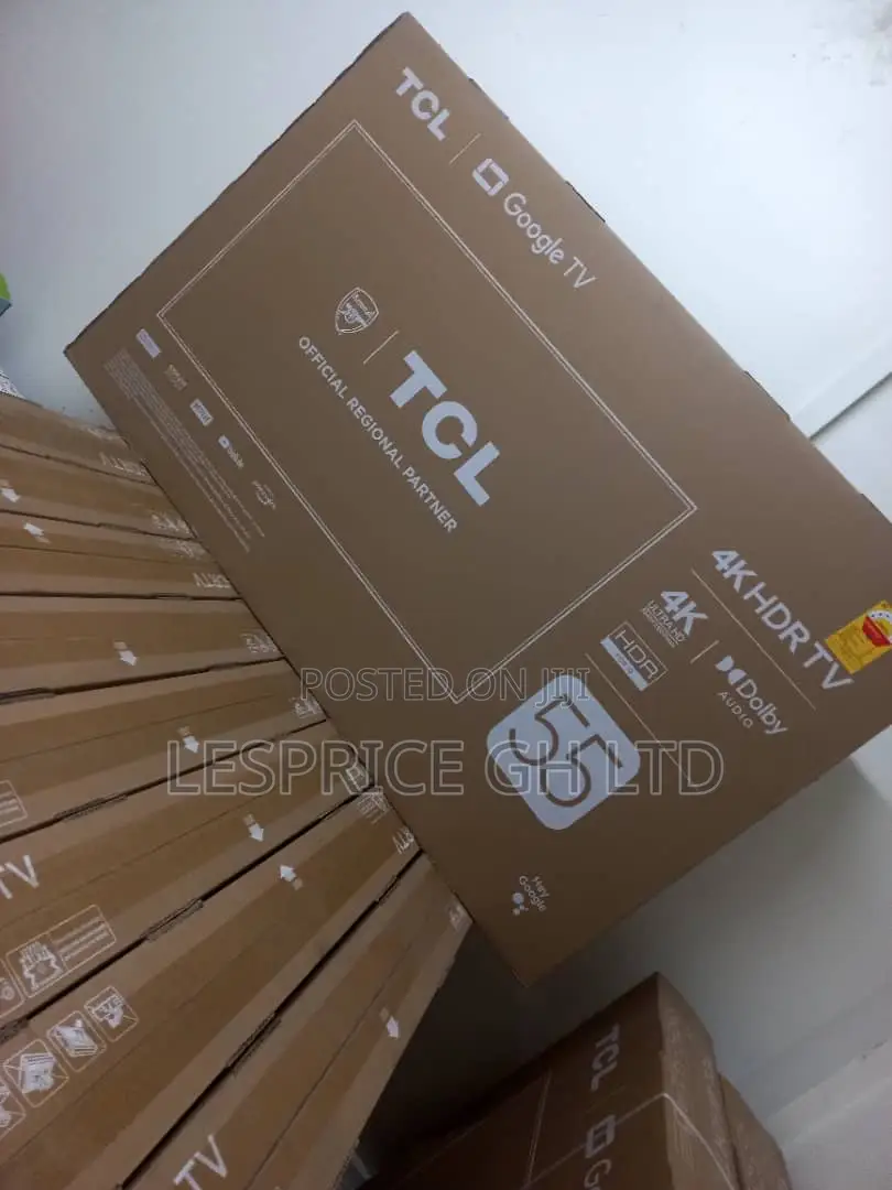 TCL 55” Android Smart Top Quality TV