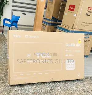 Unique New (Black) TCL 65 Inch Smart  Qled C645 Tv
