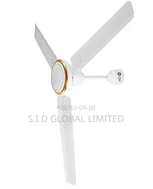 Perfect Orient 56′′ Gratia Ceiling Fan – Topaz Gold