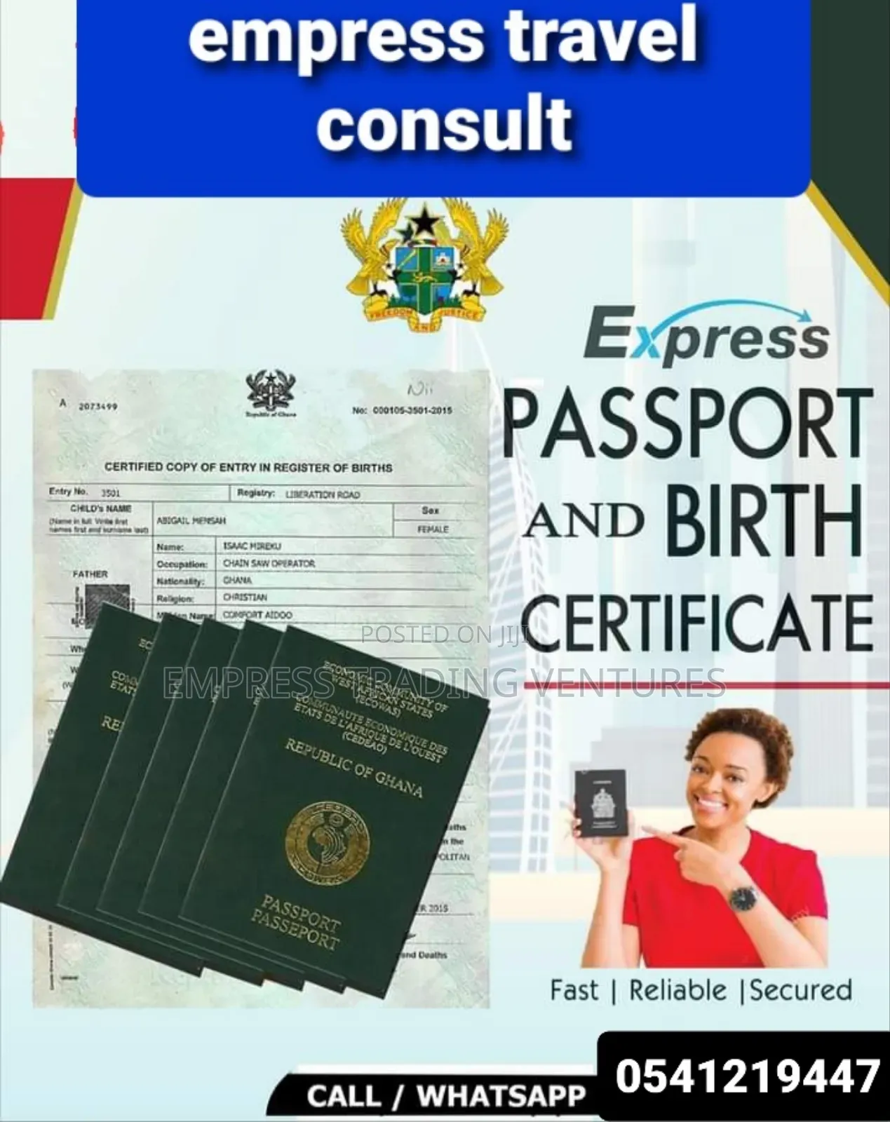 Passport Acquisition Assistance