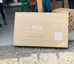 Lastest 55 Inch Smart Qled TCL C645 Authentic (Black) Tv