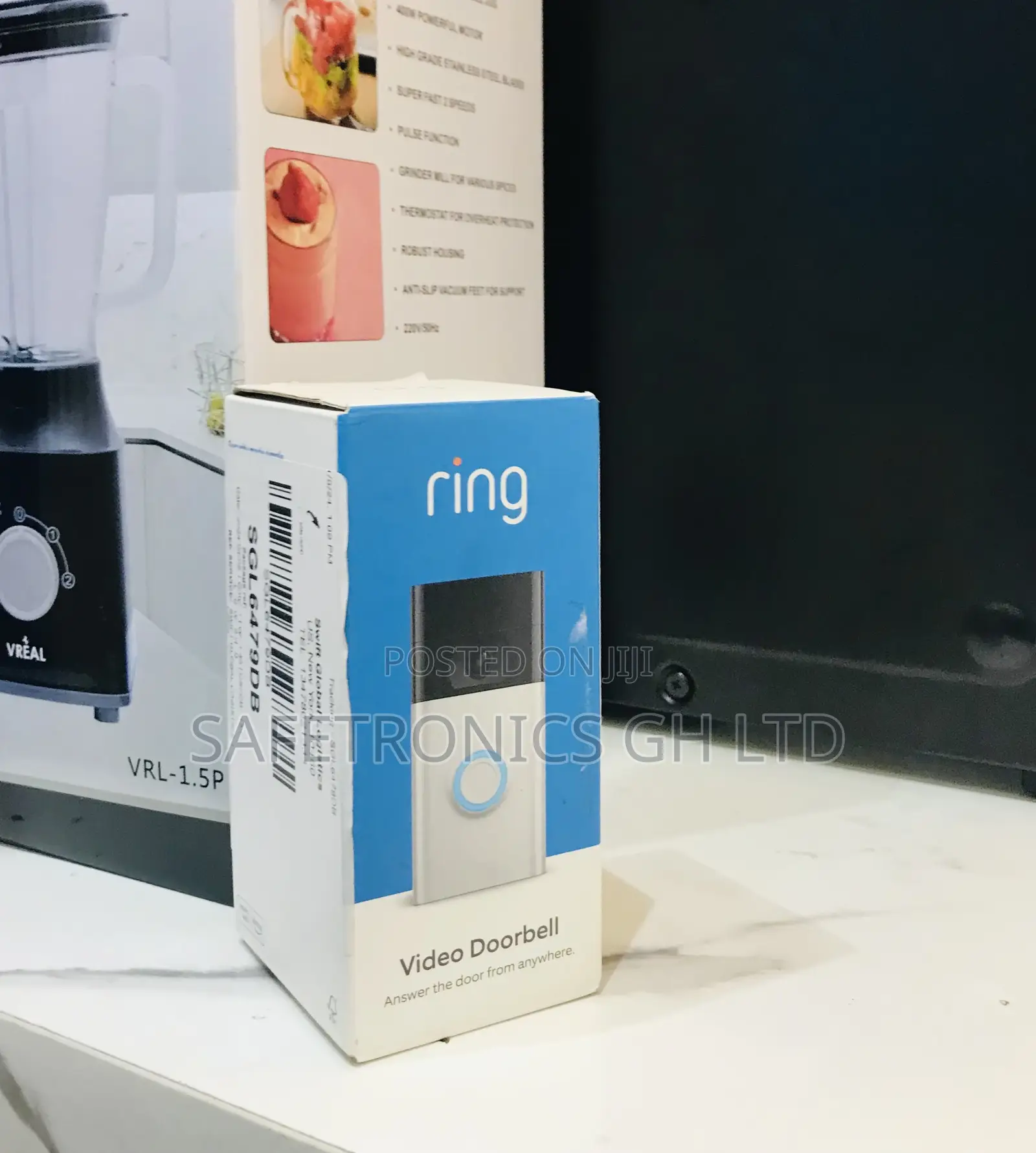 Portable New  Ring Video Doorbell 