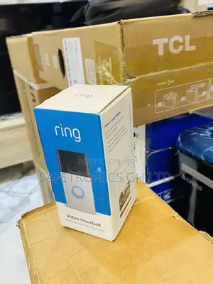 Elegant (White) Video Ring Doorbell 