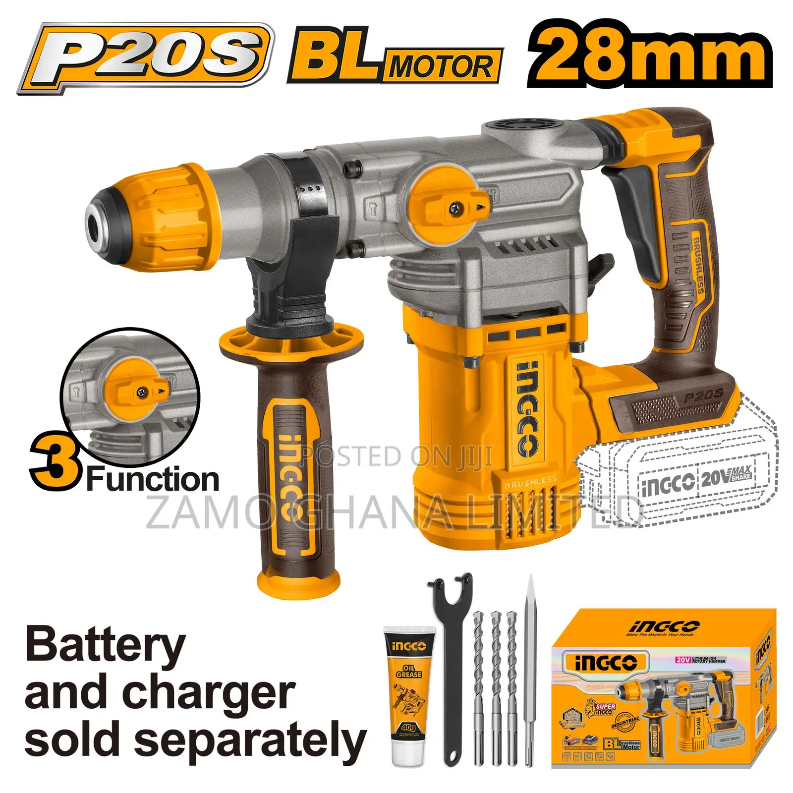Cordless Rotary Hammer - Crhli20288