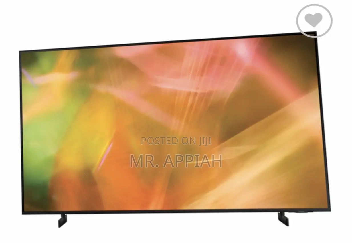 Elegantly Designed Samsung50AU8000 50” Crystal Uhd Smart Tv