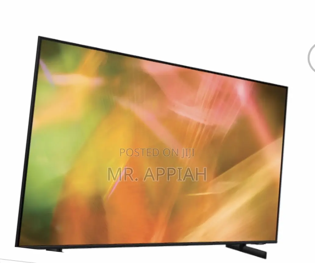 Elegantly Designed Samsung50AU8000 50” Crystal Uhd Smart Tv