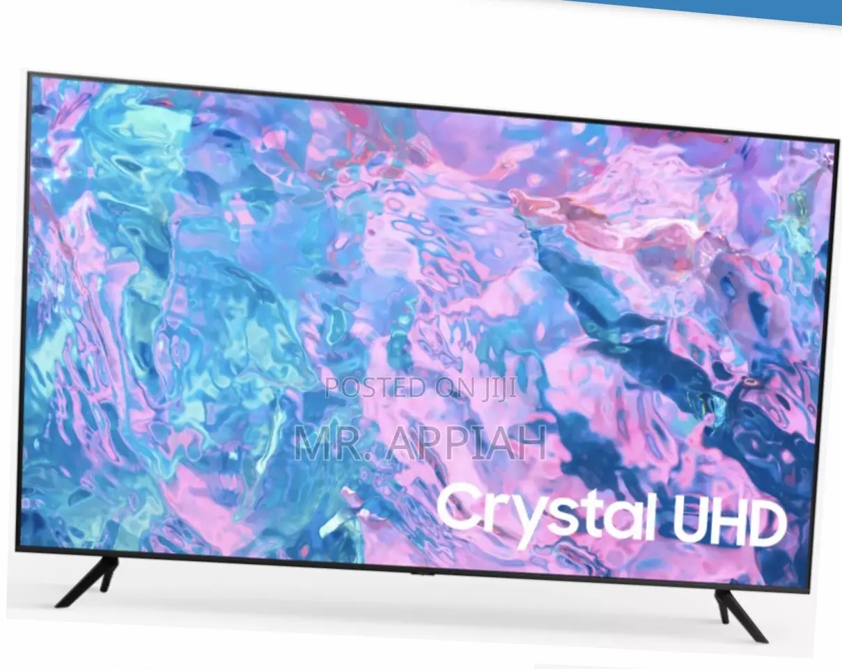 Sleek Samsung 85AU7172 85” Crystal Uhd Smart Television