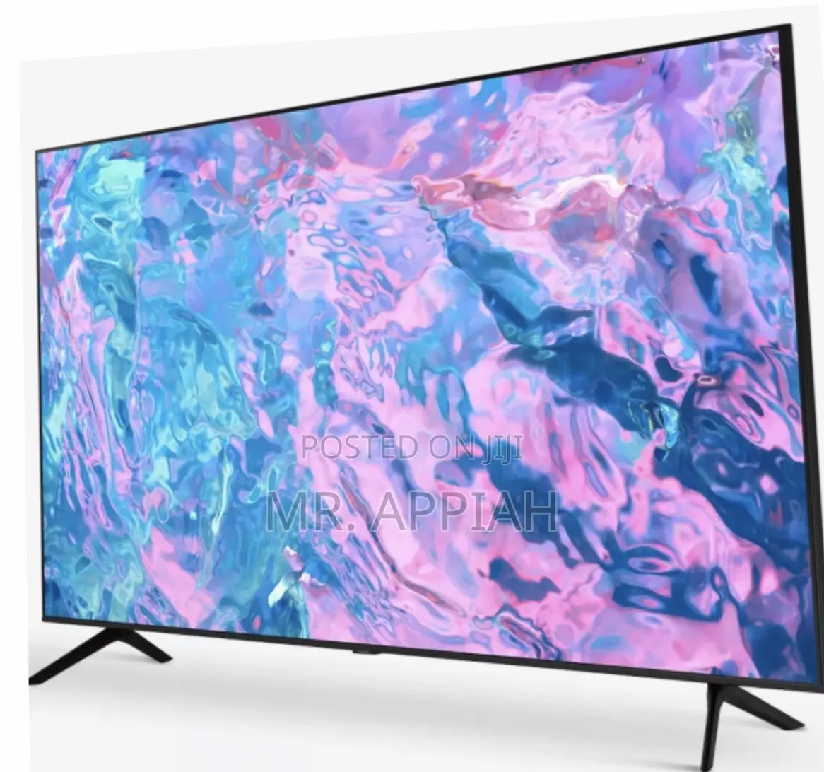 Sleek Samsung 85AU7172 85” Crystal Uhd Smart Television