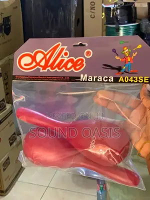 Maracas Plastic (Red)