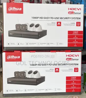 4ch Complete Kit With 500gb Surveillance HDD Dahua Original