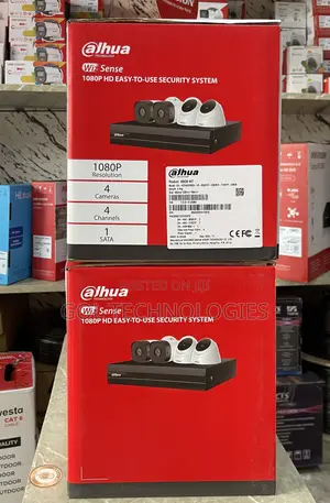 4ch Complete Kit With 500gb Surveillance HDD Dahua Original