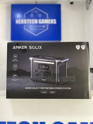 Anker SOLIX F1500 Portable Power Station, 1800W, 1536wh