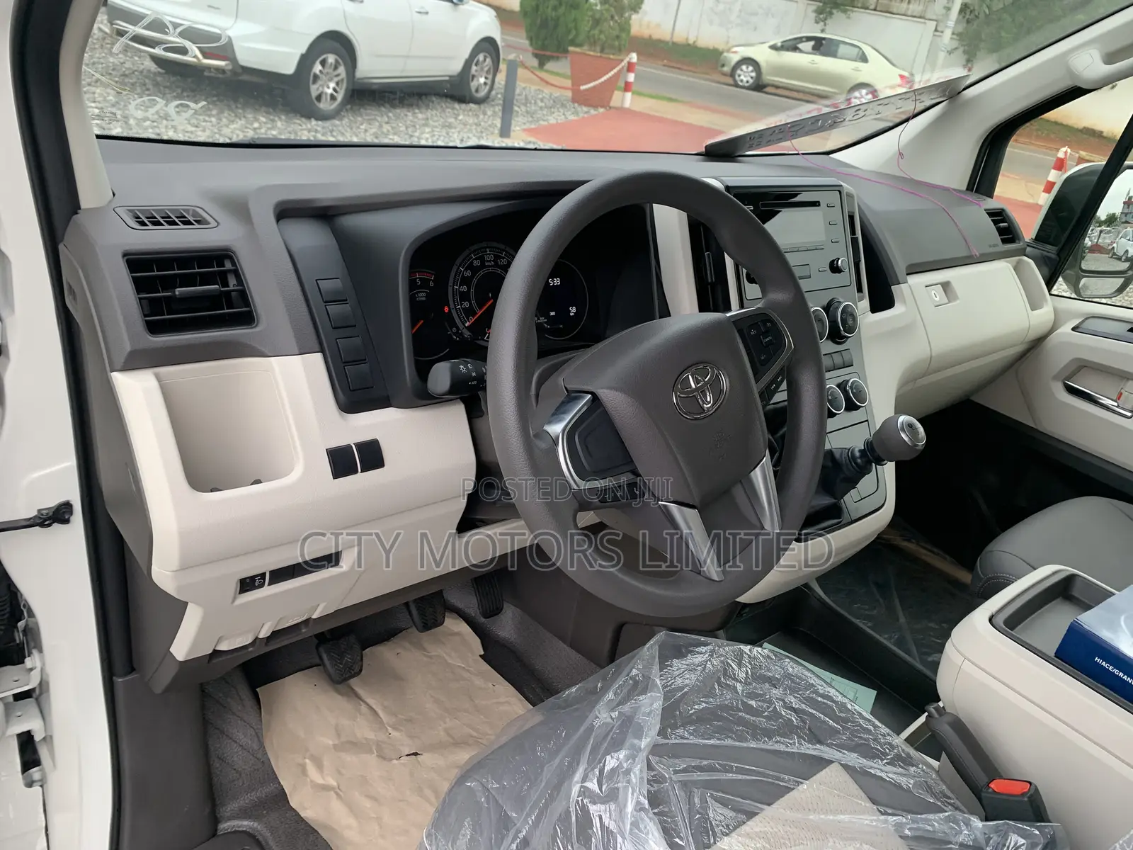 New Toyota HiAce 2023 White