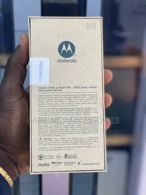 New Motorola Moto G Stylus 5G -2023 256 GB Black