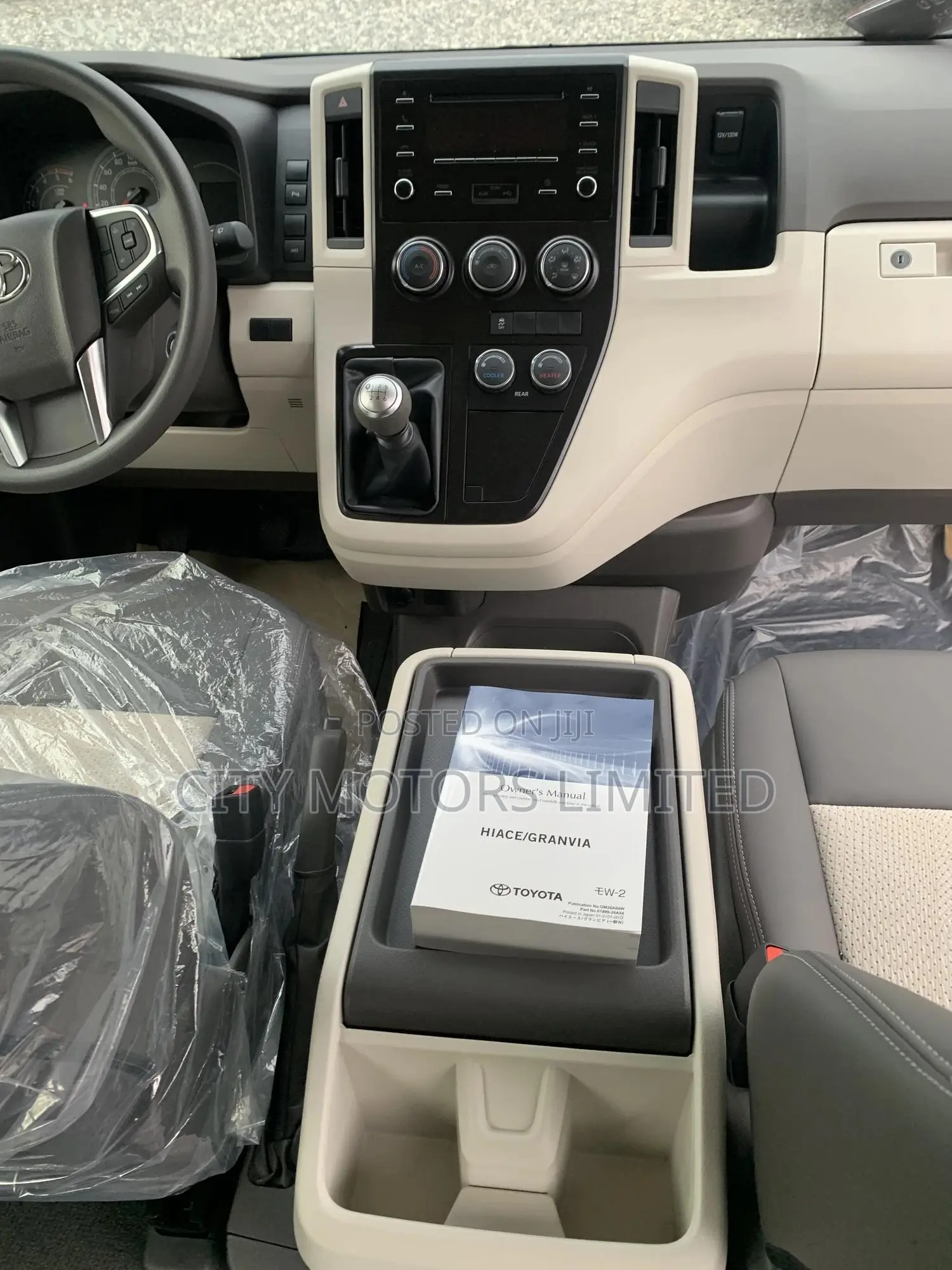 New Toyota HiAce 2023 White