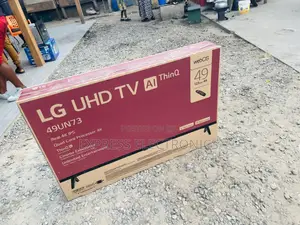 Slim Sleek Design Lg LG49UN7340 UHD Smart