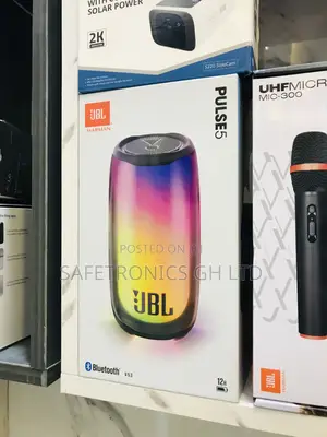 Pulse 5 Authentic JBL (Black) Bluetooth Wireless Speaker 
