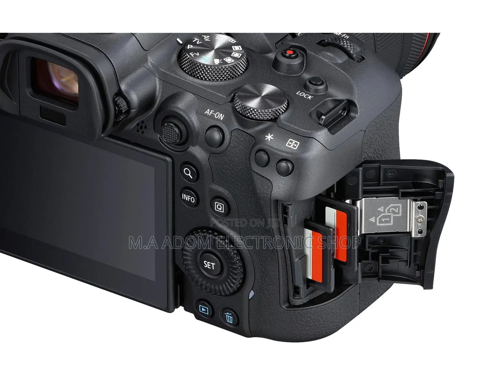 Canon Eos R6 Mirrorless Camera With Rf24-105 Lens