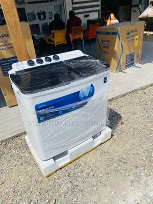 Classic Midea 12kg Top Load Electric Washing Machine.