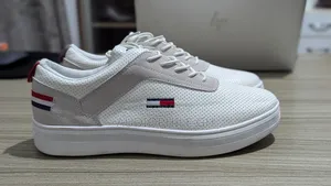 Premium Leather White Sneakers