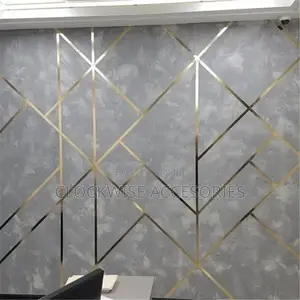 Gold Strip Wall Sticker Tape for Room Decoration