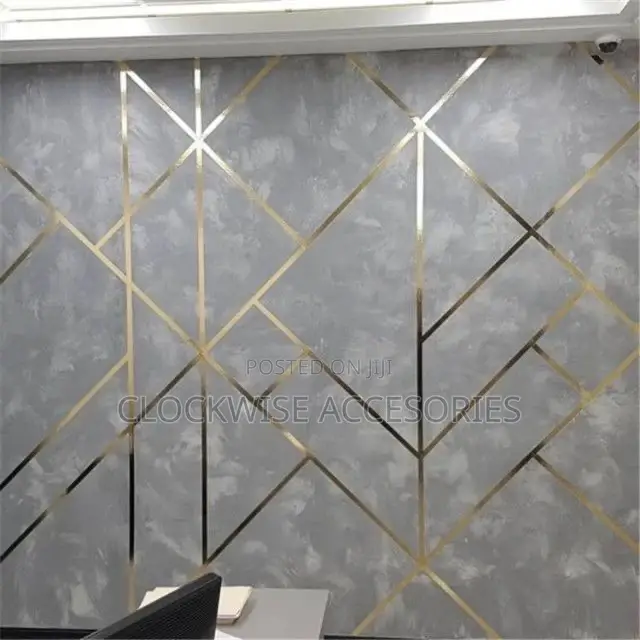 Gold Strip Wall Sticker Tape for Room Decoration
