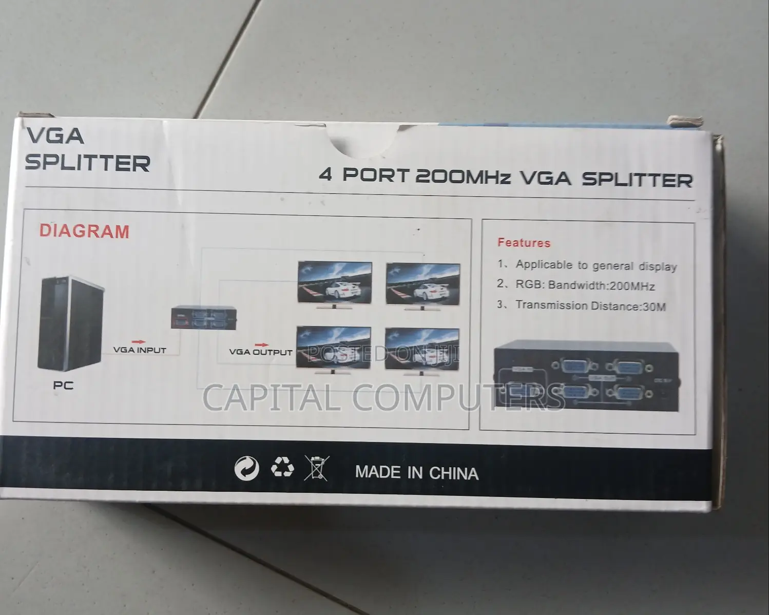 Vga Splitter 4 Port