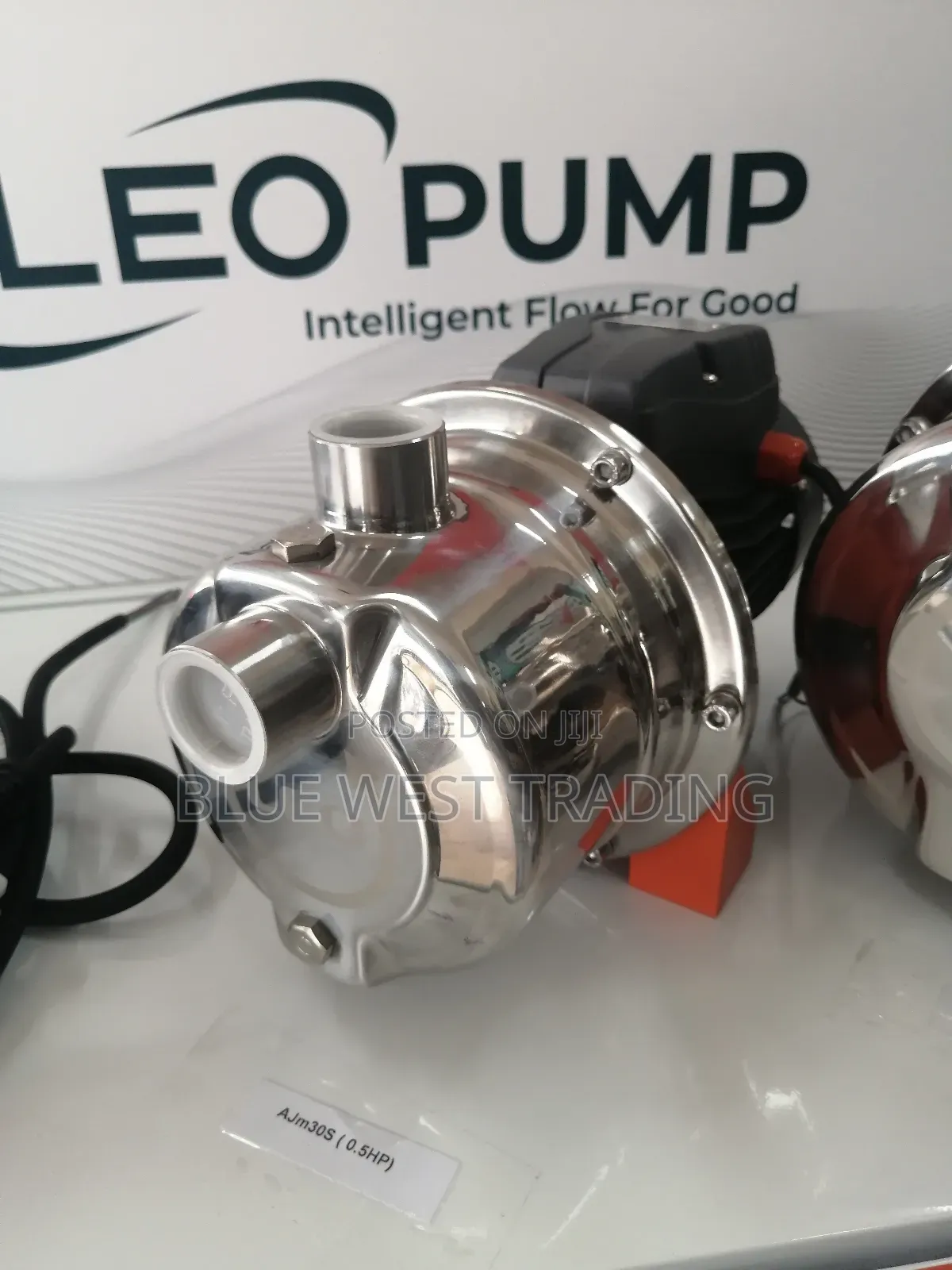 0.5hp LEO Water Pump - Stainless Steel Water Pump