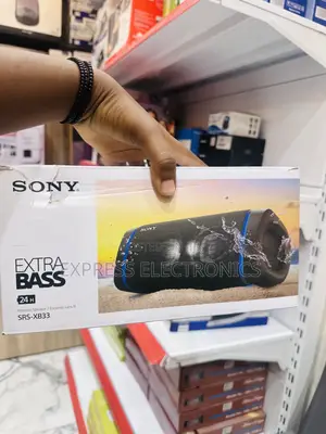 Powerful Bluetooth Speaker Sony SRS-Xb33—