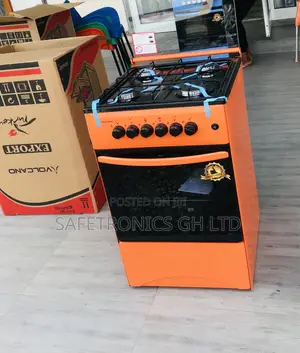 Fabulous 50by50 4 Gas Oven/Grill (Orange) Volcano 