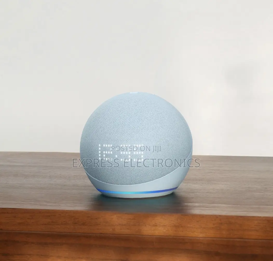 Easy to Play ECHO DOT 5 Gen With Clock