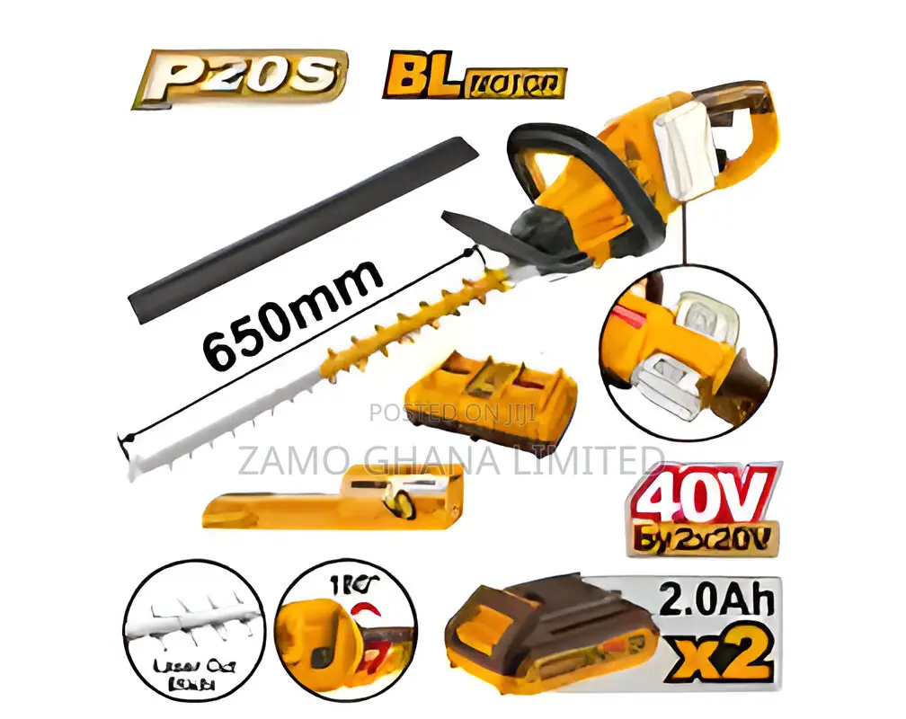 Lithium-Ion Hedge Trimmer 40v With 2 Batteries - Chtli400282