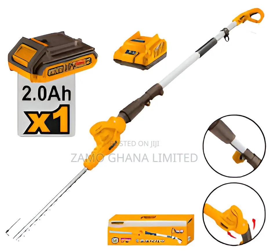 Cordless Pole Hedge Trimmer 20v + Battery - CPHT