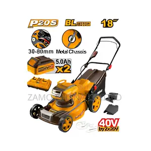 Cordless Lawn Mower 40v 18" + 2 Battery - Lmli20186