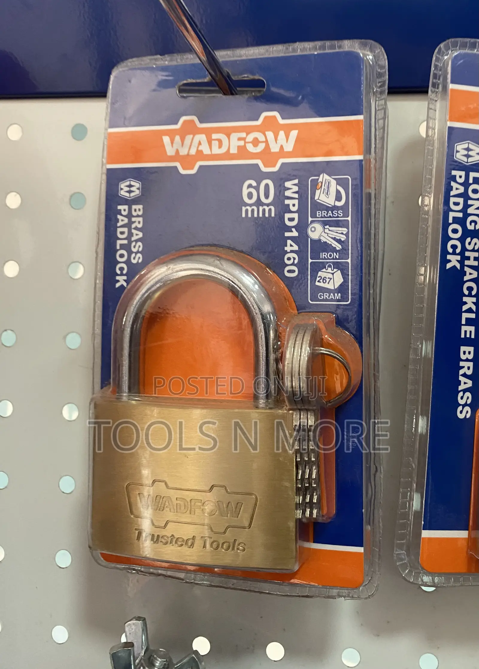 Wadfow Brass Padlock 60mm