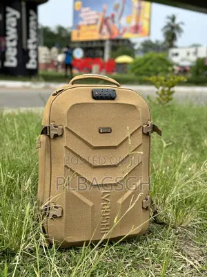 Khaki Traveling Backpack for 15-16 Inches Laptop at Plbagsgh